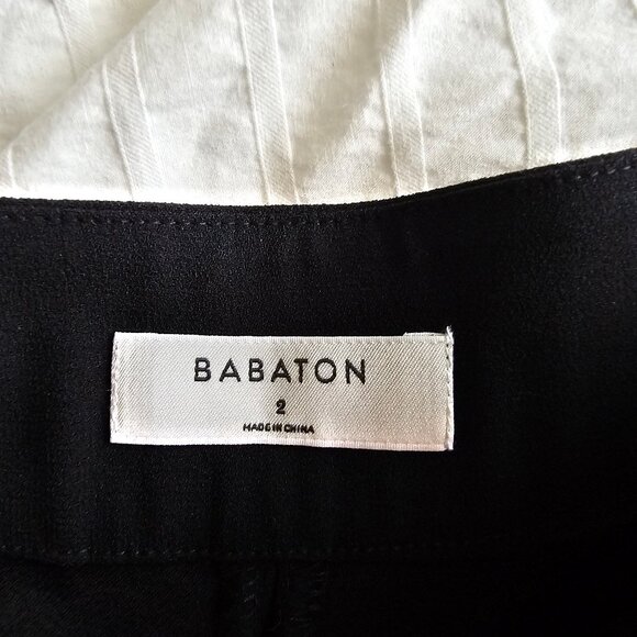 Aritzia Babaton Hikaru Mini Skort - 2020 - Black - Sz 2 - NWT - Picture 5 of 16